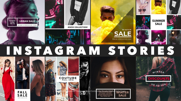 دانلود افترافکت Instagram Stories - ساخت ویدیوهای مخصوص استوری اینستاگرام