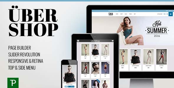 دانلود قالب ووکامرس UberShop - پوسته فروشگاهی فلت و حرفه‌ای وردپرس | قالب وردپرس UberShop