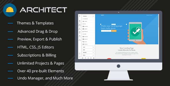 دانلود اسکریپت Architect - سایت ساز و قالب ساز پیشرفته HTML
