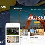 قالب ساخت و ساز وردپرس Construction + نسخه فارسی