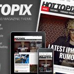 دانلود قالب وردپرس Hot Topix - پوسته خبری و وبلاگ وردپرس | پوسته Hot Topix