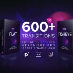 دانلود رایگان پروژه افتر افکت Pixelland transitions Pack - نسخه کامل و خریداری شده