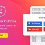 دانلود افزونه وردپرس Social Media Share Buttons مخصوص دکمه‌های اشتراک‌گذاری | پلاگین Social Media Share Buttons
