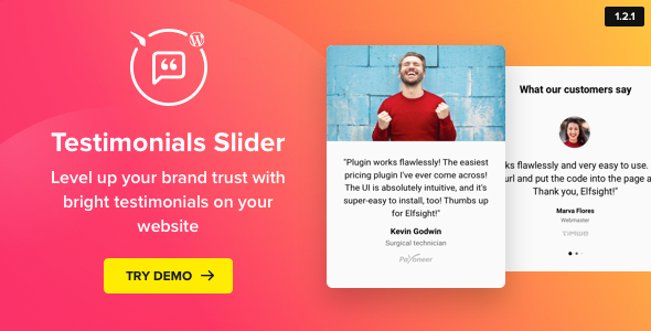 دانلود افزونه وردپرس Testimonials Slider - مدیریت اسلایدر وردپرس | پلاگین Testimonials Slider