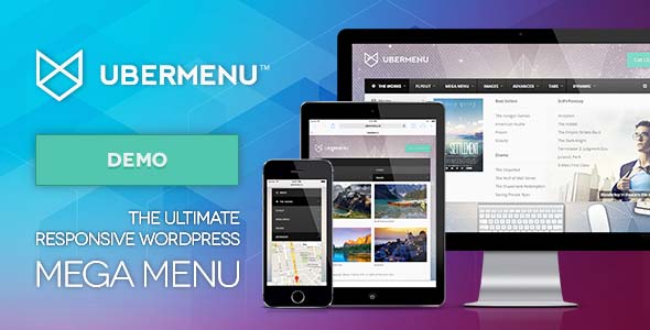 UberMenu دانلود افزونه وردپرس UberMenu - ساخت منو و مگامنو حرفهای وردپرس | پلاگین UberMenu
