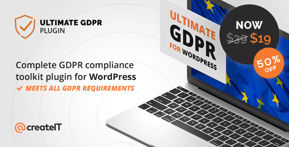 دانلود افزونه وردپرس Ultimate GDPR - حفاظت از اطلاعات | پلاگین Ultimate GDPR