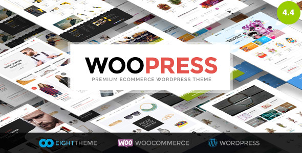 دانلود قالب ووکامرس WooPress - پوسته فروشگاهی وردپرس | پوسته WooPress