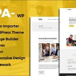 دانلود قالب وردپرس Arpa - پوسته تک صفحه ای و کاری وردپرس | پوسته Arpa