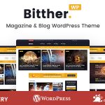 دانلود قالب وردپرس Bitther - پوسته خبری و وبلاگ وردپرس | پوسته Bitther