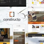 دانلود قالب وردپرس Constructo - پوسته شرکتی و کاری وردپرس | پوسته Constructo