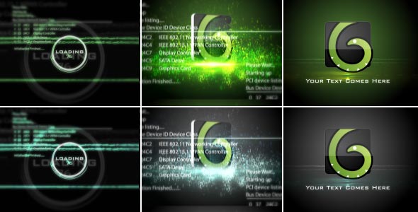 دانلود رایگان پروژه افتر افکت Digital Glitch Logo