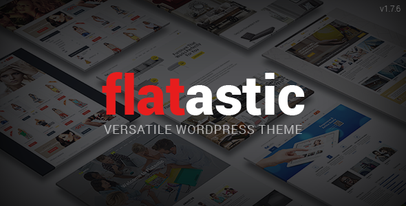 دانلود قالب ووکامرس Flatastic - پوسته فروشگاهی وردپرس | پوسته Flatastic