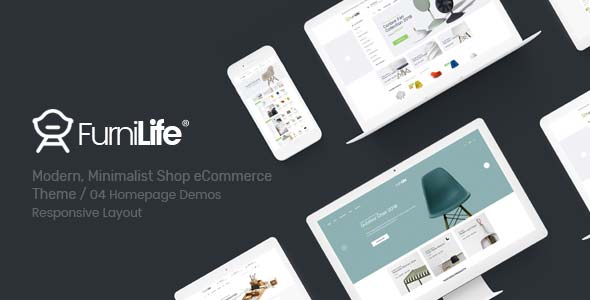 دانلود قالب مجنتو Furnilife - قالب حرفه ای و متفاوت فروشگاهی مجنتو