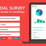 دانلود افزونه وردپرس Modal Survey - افزونه مدیریت و ساخت فرم نظر سنجی | پلاگین Modal Survey