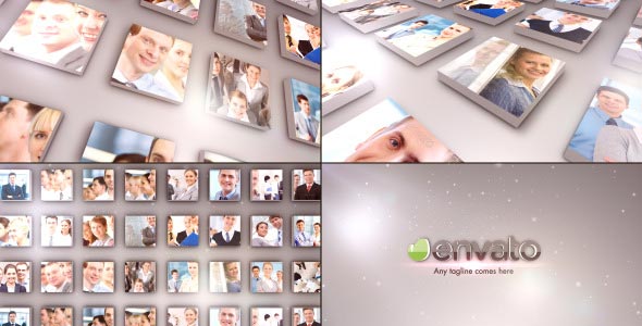 دانلود رایگان پروژه افتر افکت Multi Photo Video Gallery Logo