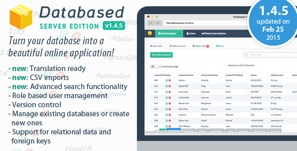 دانلود رایگان اسکریپت Databased Server Edition