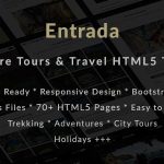 دانلود قالب سایت Entrada - قالب html مسافرت و گردشگری