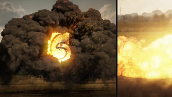 دانلود رایگان پروژه افتر افکت Explosion Logo - انفجار لوگو