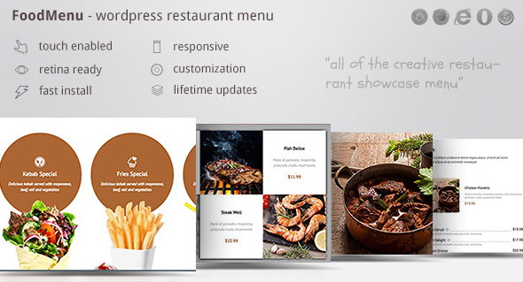 دانلود افزونه ووکامرس FoodMenu - افزونه ساخت منو تخصصی برای رستوران وردپرس | پلاگین FoodMenu