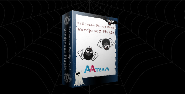 دانلود افزونه وردپرس Halloween Pop-Up Card - ساخت پاپ آپ هالووینی