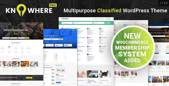 دانلود قالب وردپرس Knowhere Pro - پوسته شرکتی و دایرکتوری وردپرس | پوسته Knowhere Pro