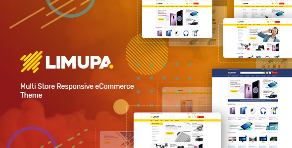 دانلود قالب پرستاشاپ Limupa – پوسته فروشگاهی واکنش گرا پرستاشاپ