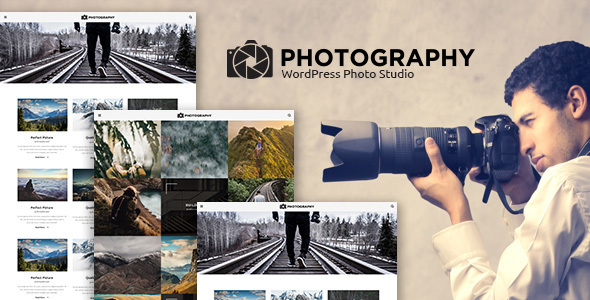 دانلود قالب وردپرس MT Photography - پوسته عکاسی و خلاقانه وردپرس | پوسته MT Photography