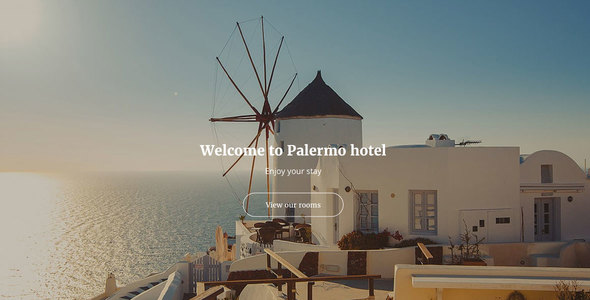 دانلود قالب سایت Palermo - قالب HTML هتل و اقامتگاه
