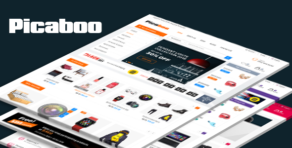 دانلود قالب پرستاشاپ Picaboo - پوسته فروشگاهی و تکنولوژی پرستاشاپ