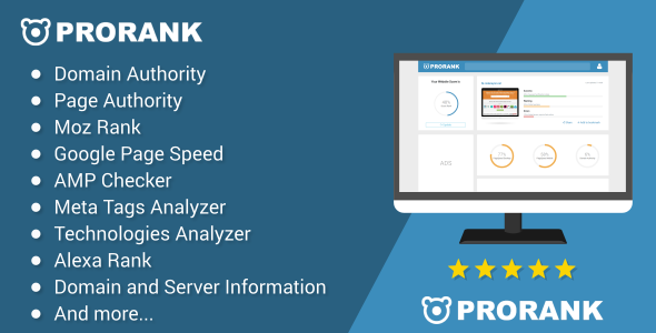 دانلود رایگان اسکریپت ProRank - راه اندازی آنالیز کننده رتبه وبسایت
