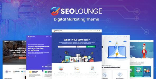 دانلود قالب وردپرس SEOLounge - خدمات سئو و دیجیتال مارکتینگ وردپرس