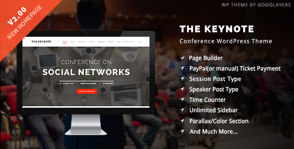 دانلود قالب وردپرس The Keynote - پوسته تحصیلات وردپرس | پوسته The Keynote