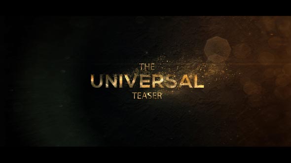 دانلود رایگان پروژه افتر افکت Universal Cinematic Teaser