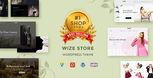 دانلود قالب ووکامرس WizeStore - پوسته فروشگاهی وردپرس | پوسته WizeStore