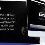 دانلود قالب PSD جدید Boss - قالب PSD شرکتی و کاری