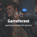 دانلود قالب سایت Game Forest - قالب HTML گیمینگ و سرگرمی