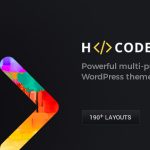 دانلود قالب وردپرس H-Code - پوسته چندمنظوره و کاری وردپرس | پوسته H-Code