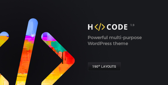 دانلود قالب وردپرس H-Code - پوسته چندمنظوره و کاری وردپرس | پوسته H-Code