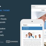 دانلود قالب وردپرس Care - پوسته وبلاگ سلامت و پزشکی وردپرس | پوسته Care