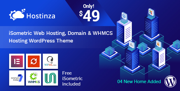 دانلود قالب وردپرس HostCluster - پوسته هاستینگ و WHMCS وردپرس | پوسته Hostinza