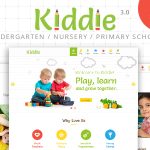 دانلود قالب وردپرس Kiddie - پوسته کودکان و مهدکودک وردپرس | پوسته Kiddie
