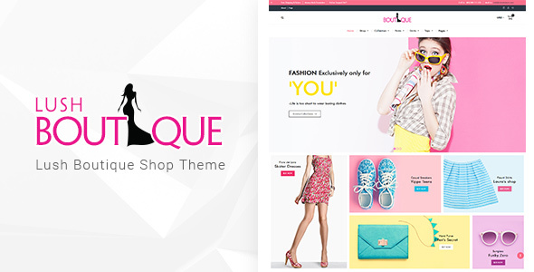 دانلود قالب وردپرس Lush Boutique - پوسته فروشگاهی وردپرس | پوسته Lush Boutique