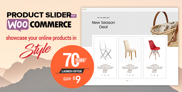 دانلود افزونه ووکامرس Product Slider - افزونه اسلایدر مخصوص فروشگاه | پلاگین Product Slider