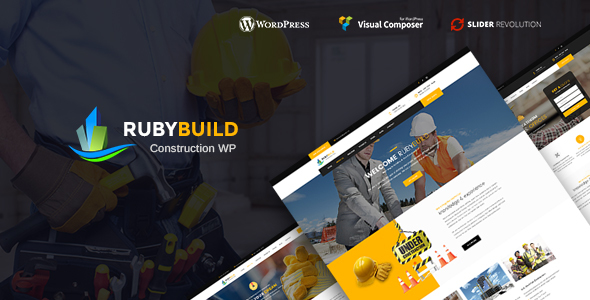 دانلود قالب وردپرس RubyBuild - پوسته ساخت و ساز وردپرس | پوسته RubyBuild
