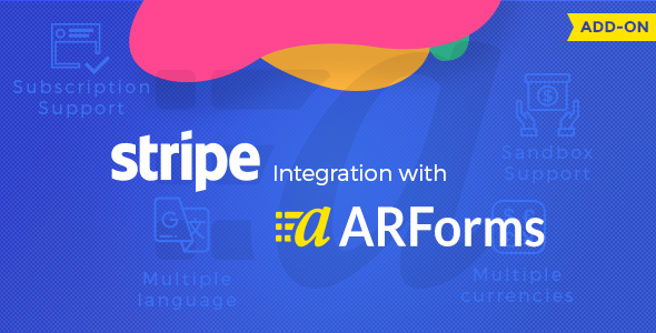 دانلود افزونه وردپرس Stripe for Arforms - افزونه پرداخت الکترونیکی وردپرس | پلاگین Stripe for Arforms