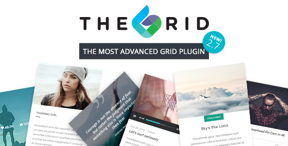 دانلود افزونه ودرپرس The Grid - افزونه حرفه ای Grid وردپرس | پلاگین The Grid