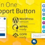 دانلود افزونه وردپرس All in One Support Button