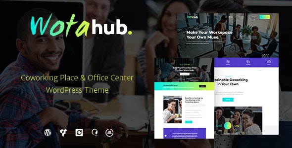 دانلود قالب کسب و کار وردپرس WotaHub