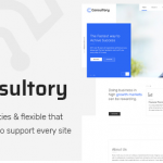 دانلود قالب سایت Consultory - قالب HTML مشاوره کاری و حقوقی