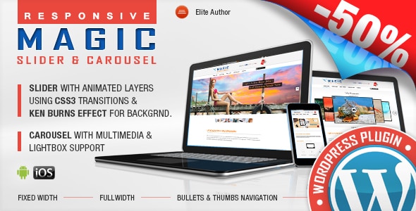 دانلود افزونه وردپرس Magic Responsive Slider and Carousel | پلاگین Magic Responsive Slider and Carousel